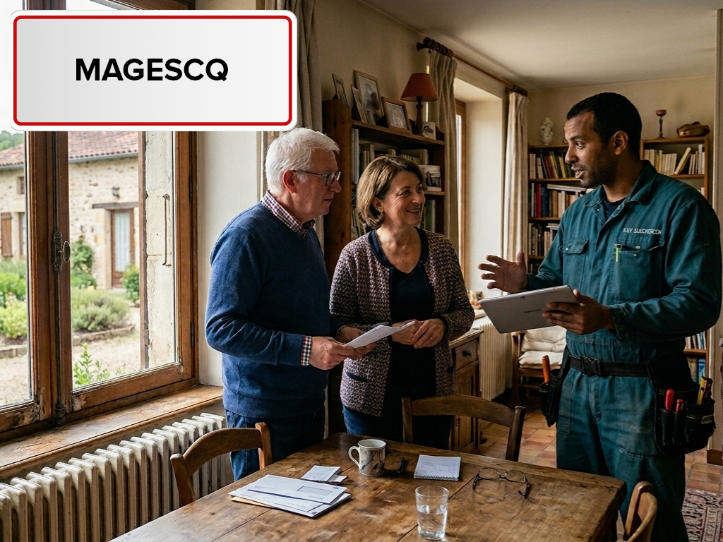 Installation de pompe à chaleur à Magescq (40140) dans les Landes